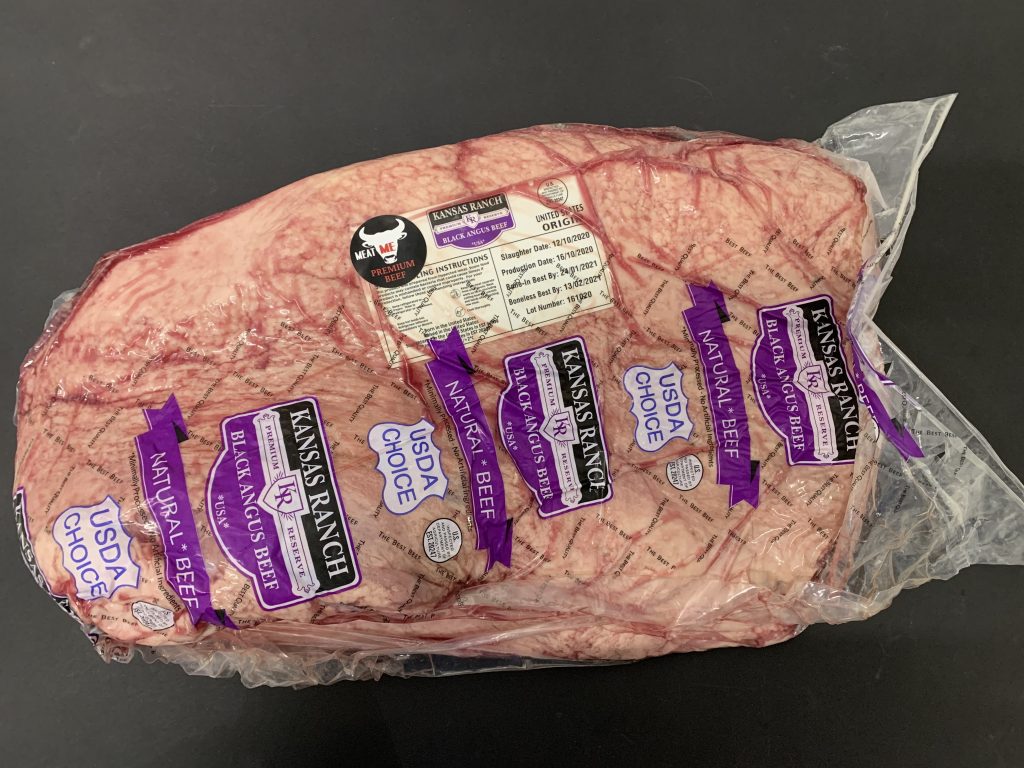 Liellopa Briskets Black Angus ASV +/ 6kg Adzesēts Meat Me